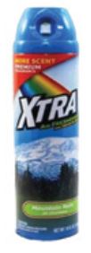 10oz Air Freshener Spray Xtra-Mountain Rain (12/cs)