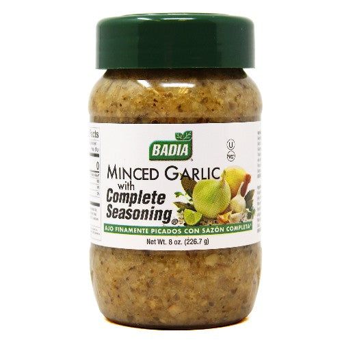 8oz Garlic Minced with Complete Seasoning (12/cs)