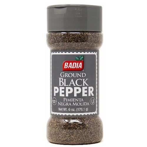 6oz Ground Black Pepper (12/cs)