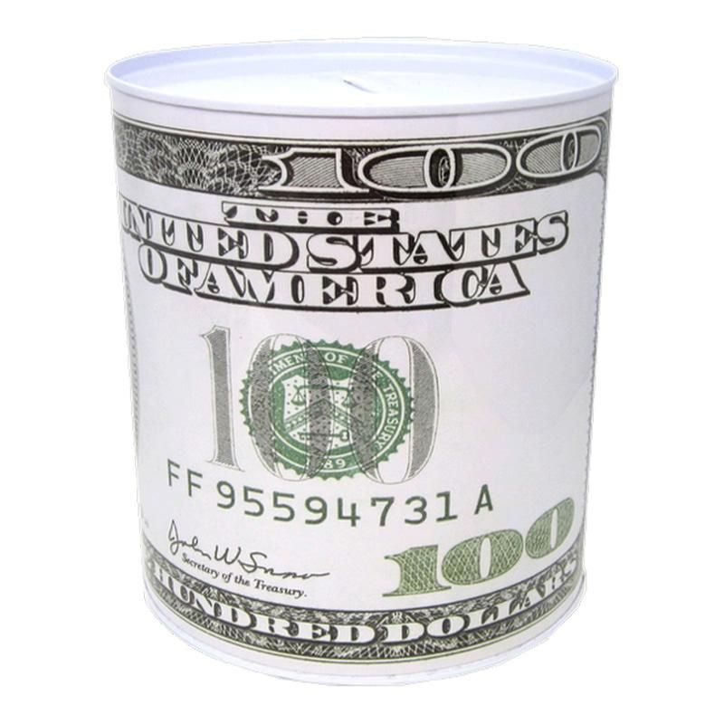 Dollar Coin Bank 13.6X15Cm