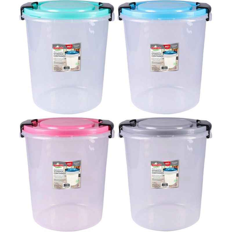 541Oz / 16000Ml Round Storage Container With Latches
