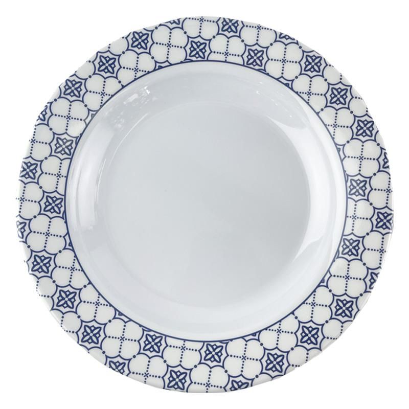 9" Diamond Marina Melamine Soup Plate