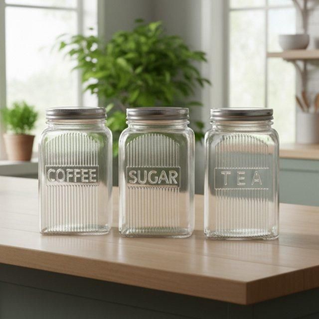 Glass Canister 1.3 Litre