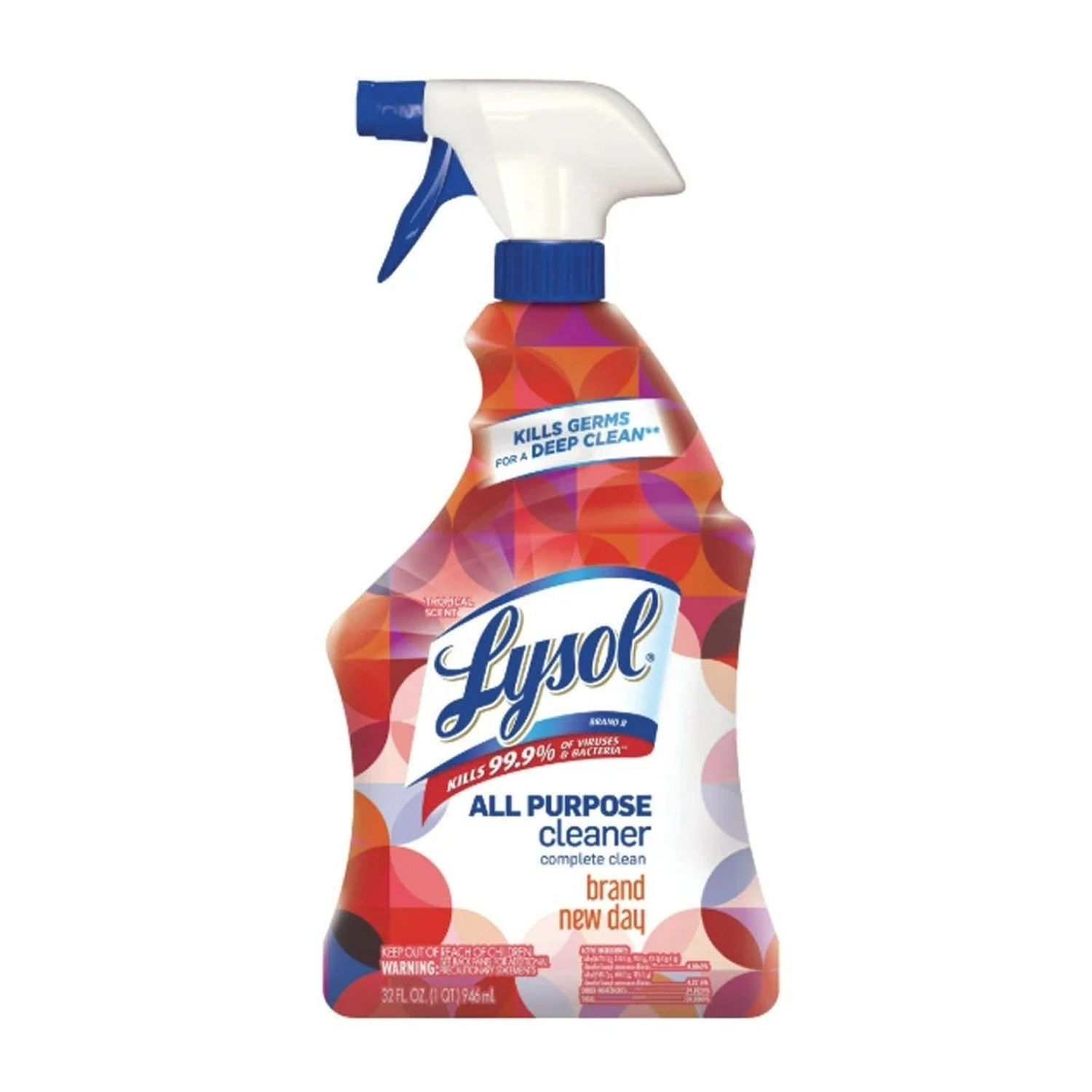32oz Lysol Trigger, Brand New Day-Mango Hibiscus (9/cs)