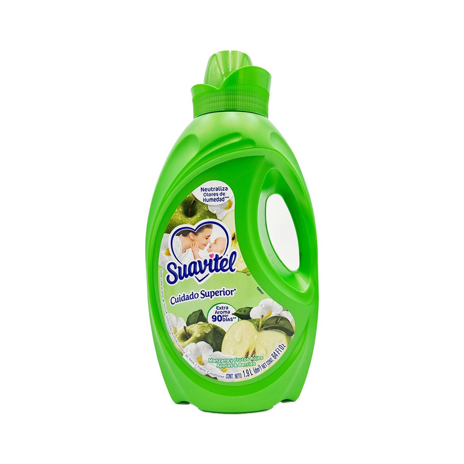 64oz Suavitel Fabric Softener- Green Apple {Green} (6/cs)