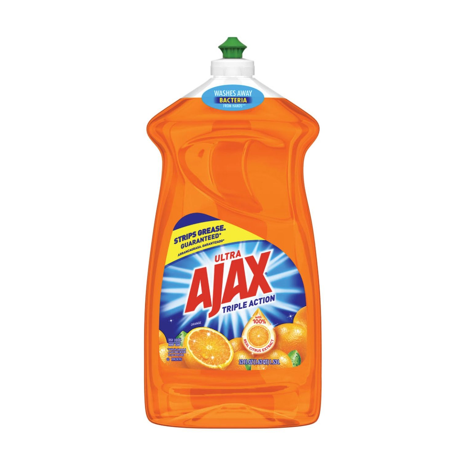52oz Ajax Dish Liquid Triple Action Orange (6/cs)