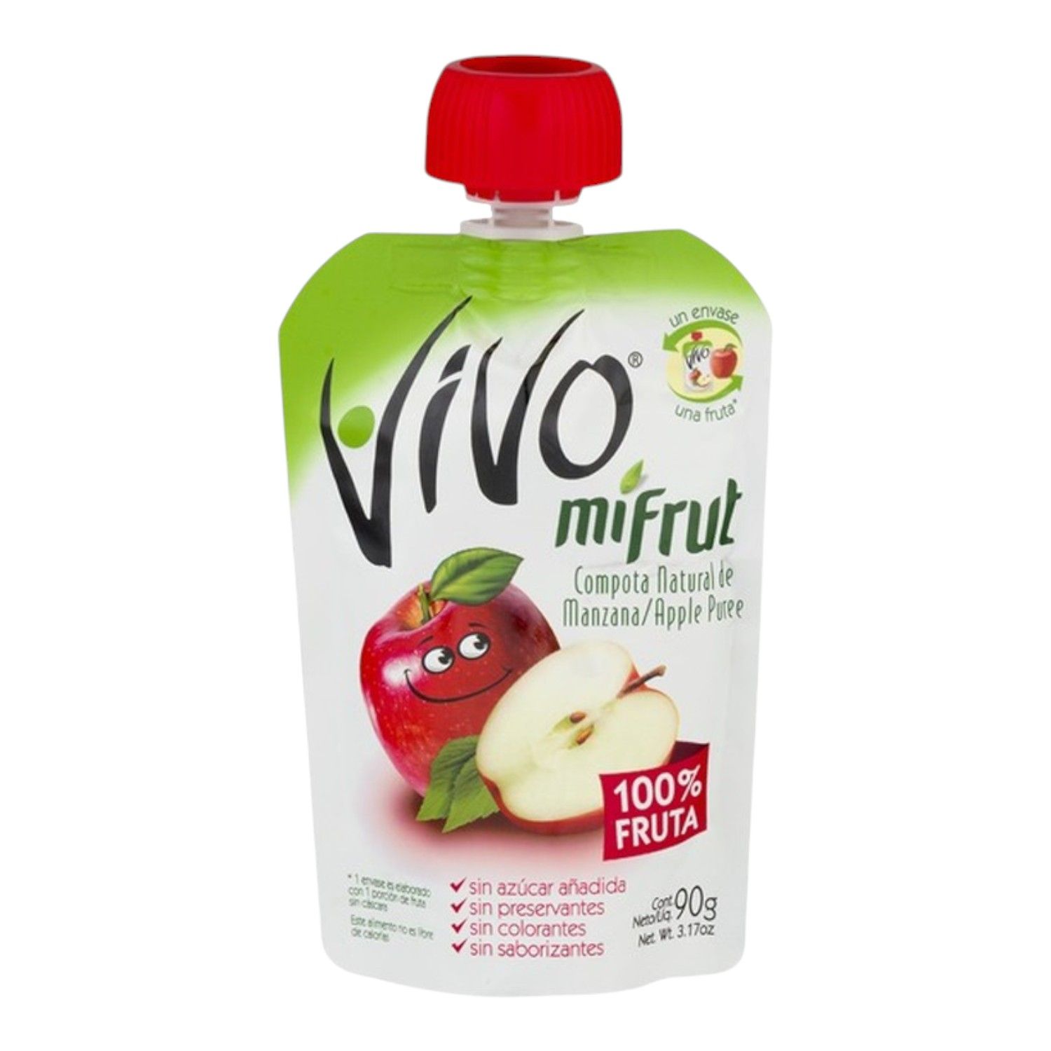 Vivo Compota de Manzana