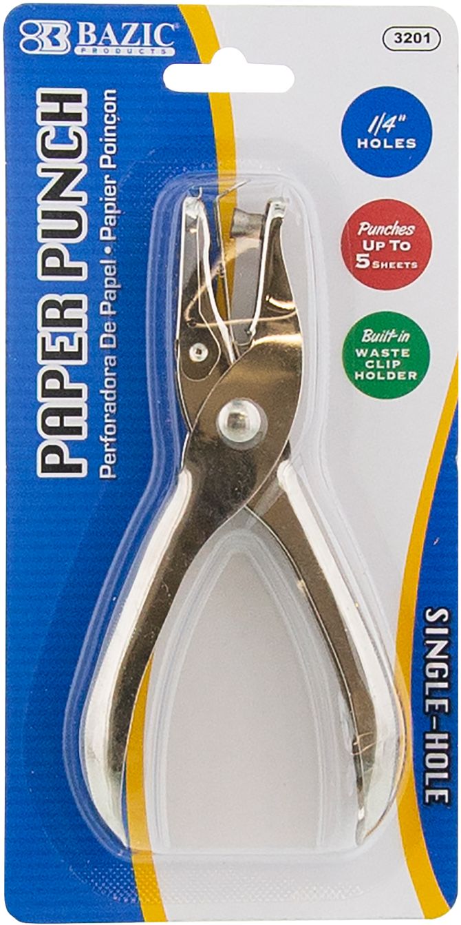 Single Hole Paper Punch (24/cs)