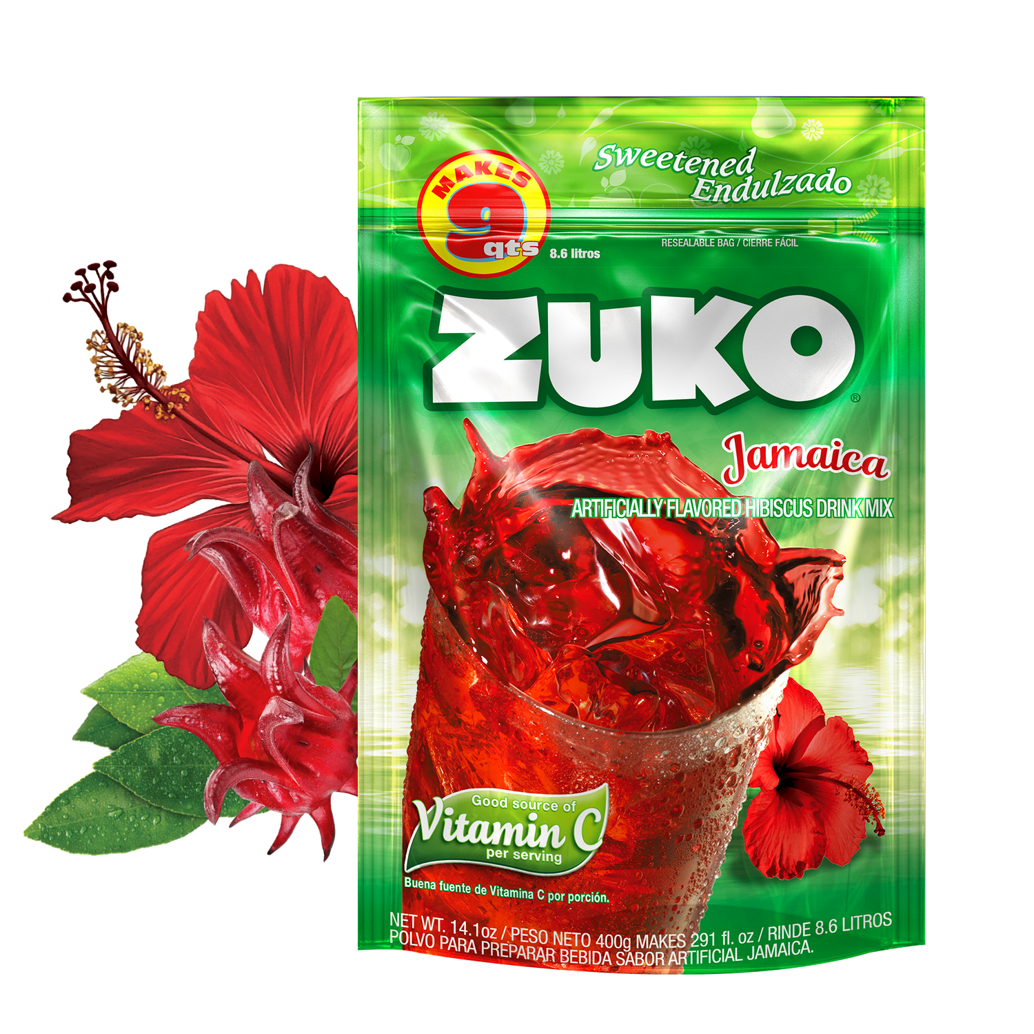Zuko Jamaica Family Pack 14.1oz (12/cs)