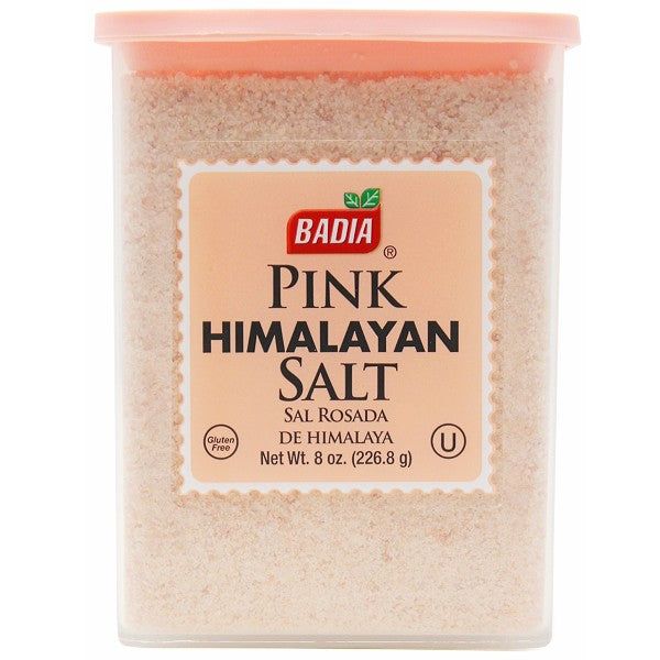 8oz Pink Himalayan Salt (12/cs)