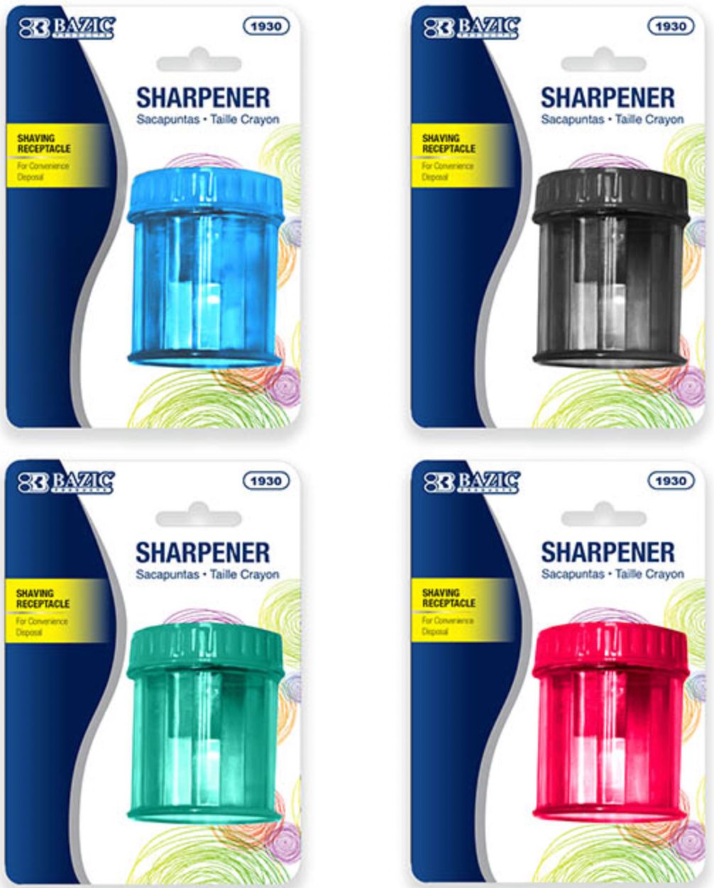 Ethan Sharpener w/ Round Receptacle (24/cs)