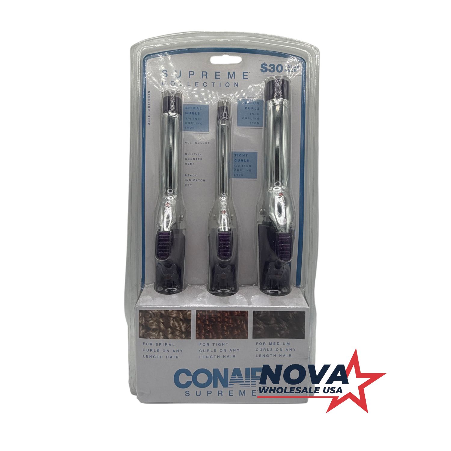 Pack of Curling Iron (6/cs)