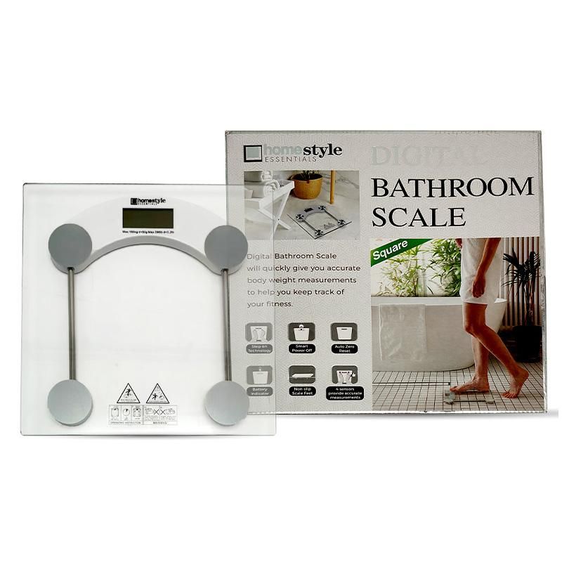 Lcd Display Personal Scale Square