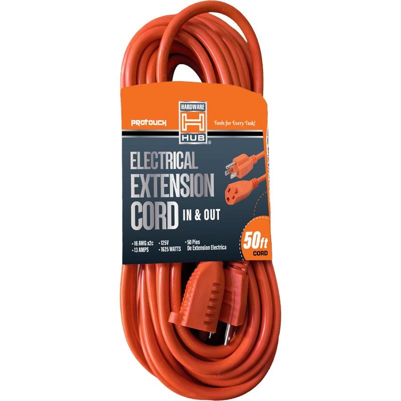 50Ft. Indoor/ Outdoor Ext. Cord