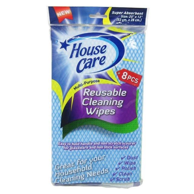 8Pk Cleaning Wipes 2Asst