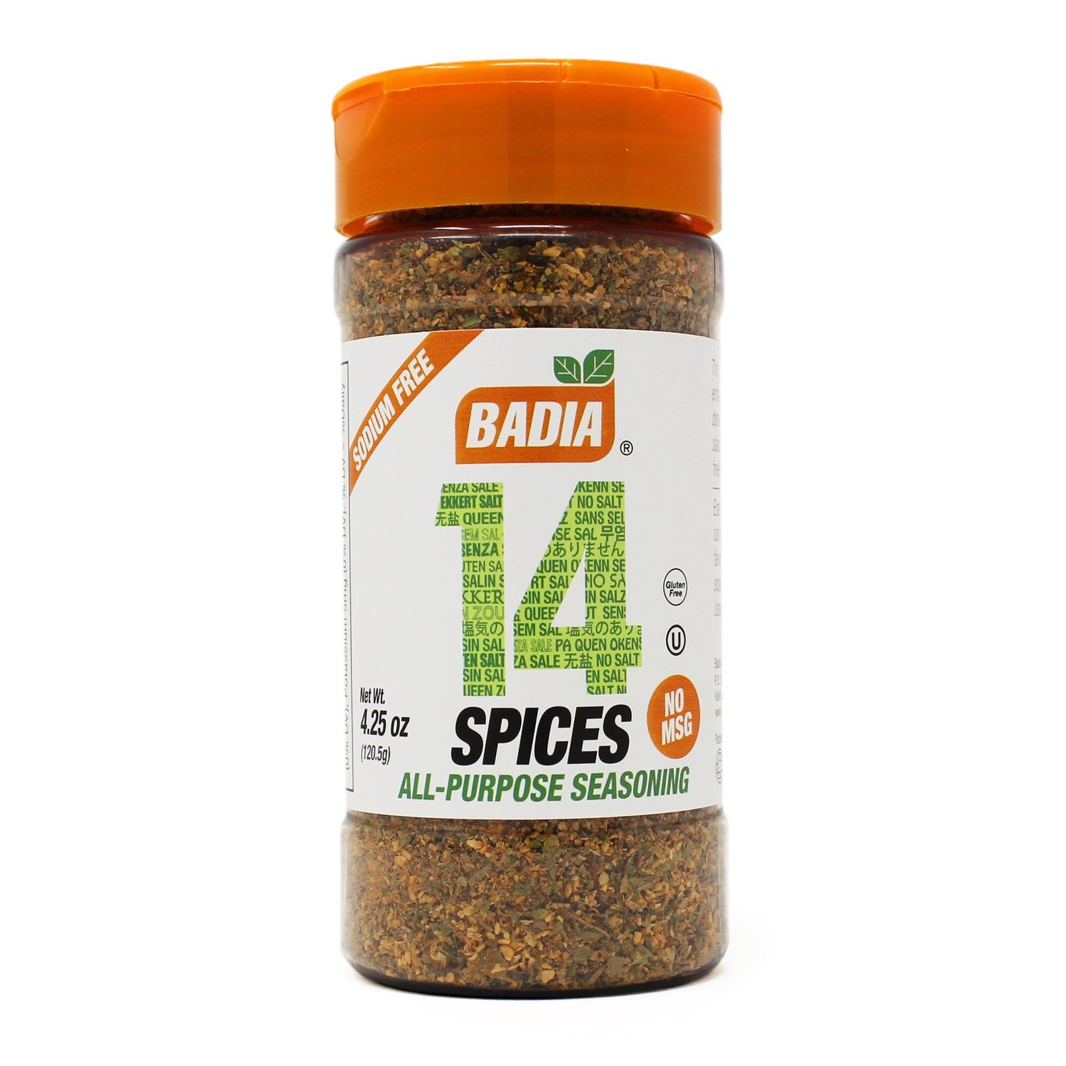 4.25oz 14 Spices All Purpose Seasoning {No Salt} (6/cs)