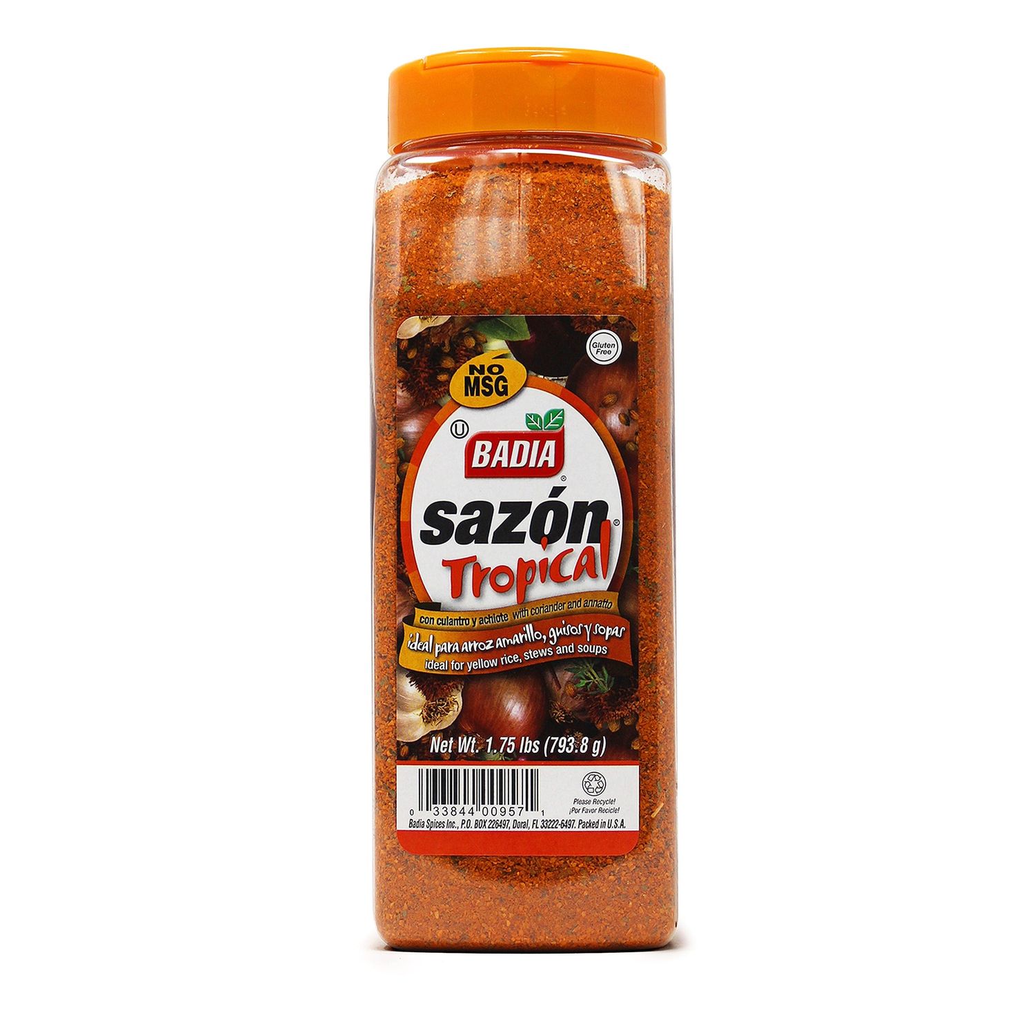 1.75Lbs Sazon Tropical with Annatto and Coriander (6/cs)