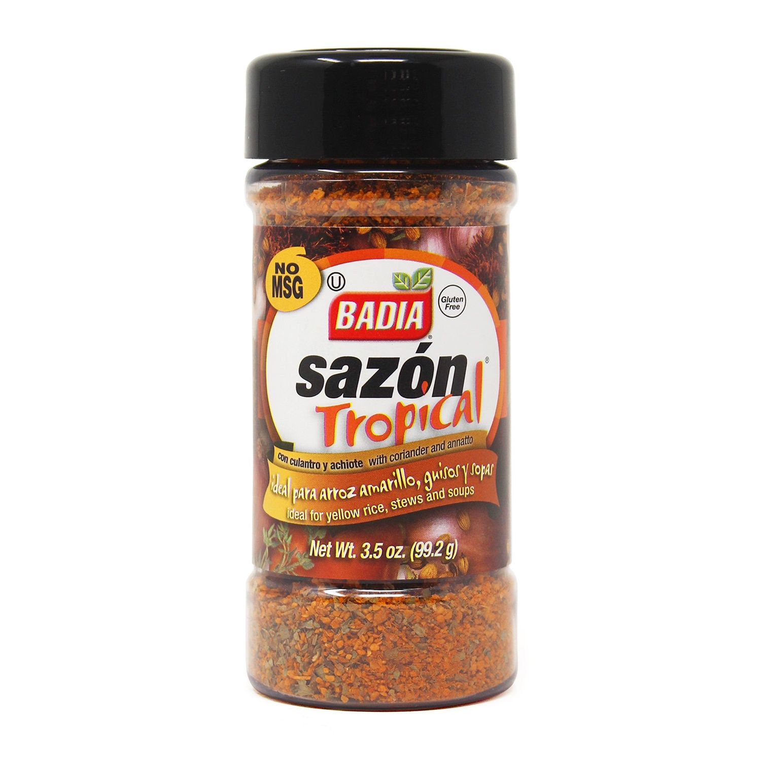 3.5oz Sazon Tropical with Coriander and Annatto (8/cs)