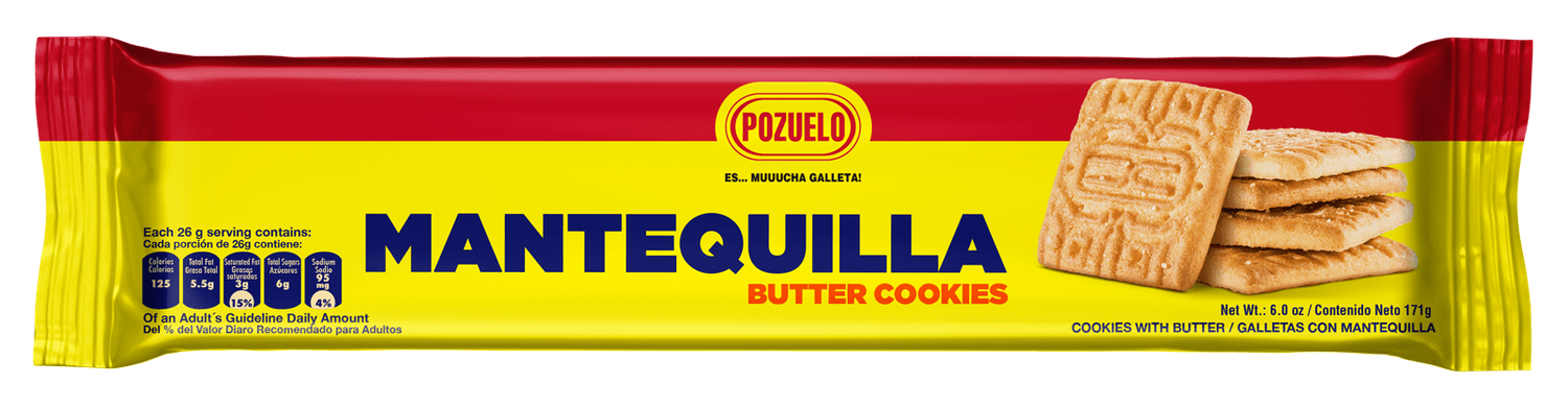 Butter Cookies Pack 5.6oz (30/cs)