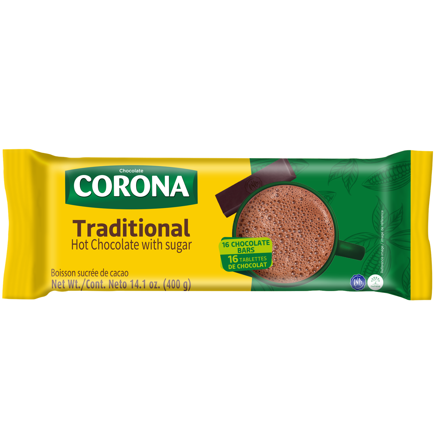 Corona Chocolate Traditional Bar 14.1 Oz