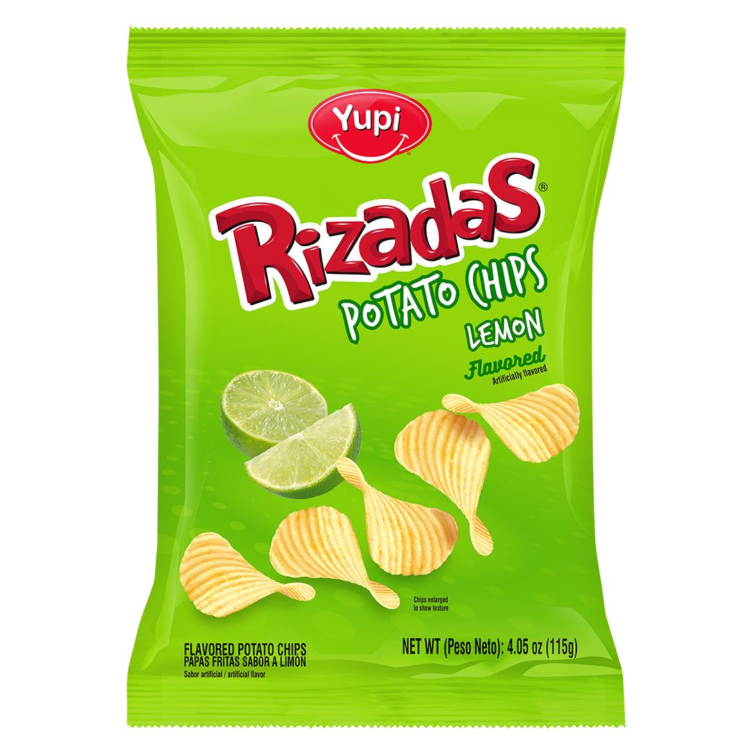 Yupi Rizadas Lemon 4.05oz (20/cs)