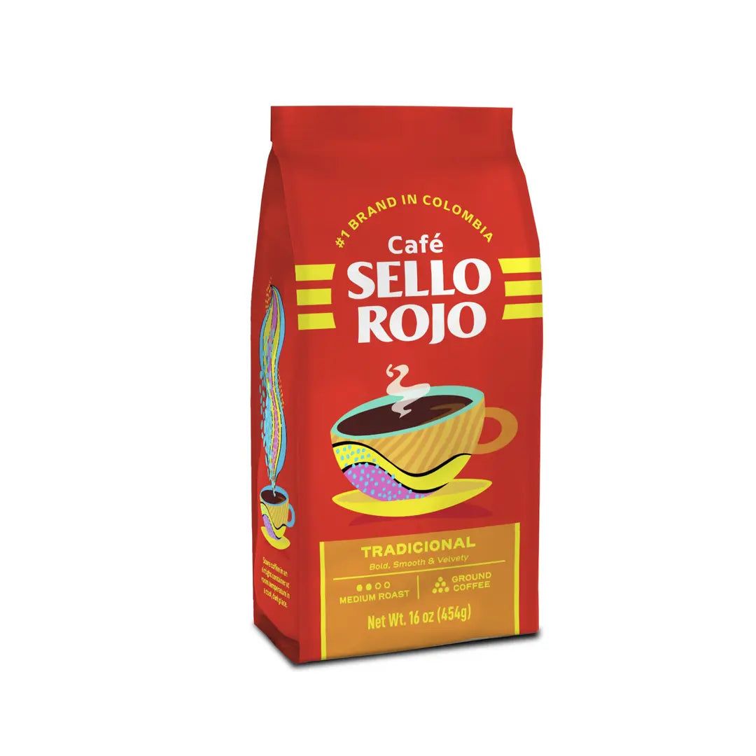 Sello Rojo Ground Coffee Traditional (5/cs)