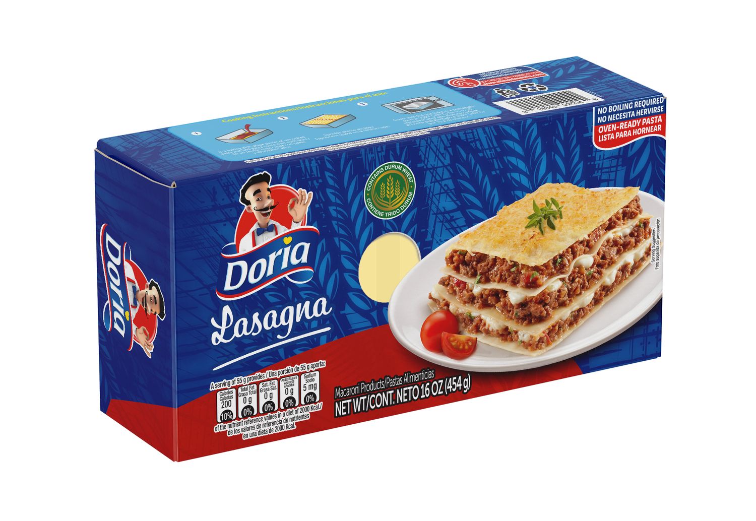 Doria Lasagna 16oz (12/cs)