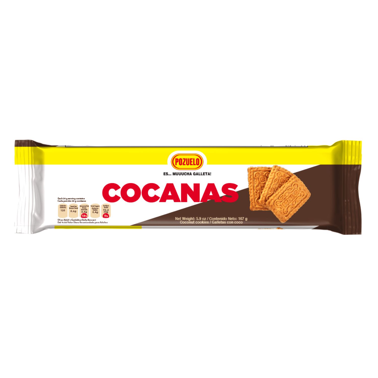 Cocanas Cookies Bag 5.89oz (40/cs) Cocanas Cookies Bag 5.89oz (40/cs)
