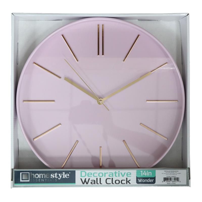 14" Wonder Wall Clock Asst.