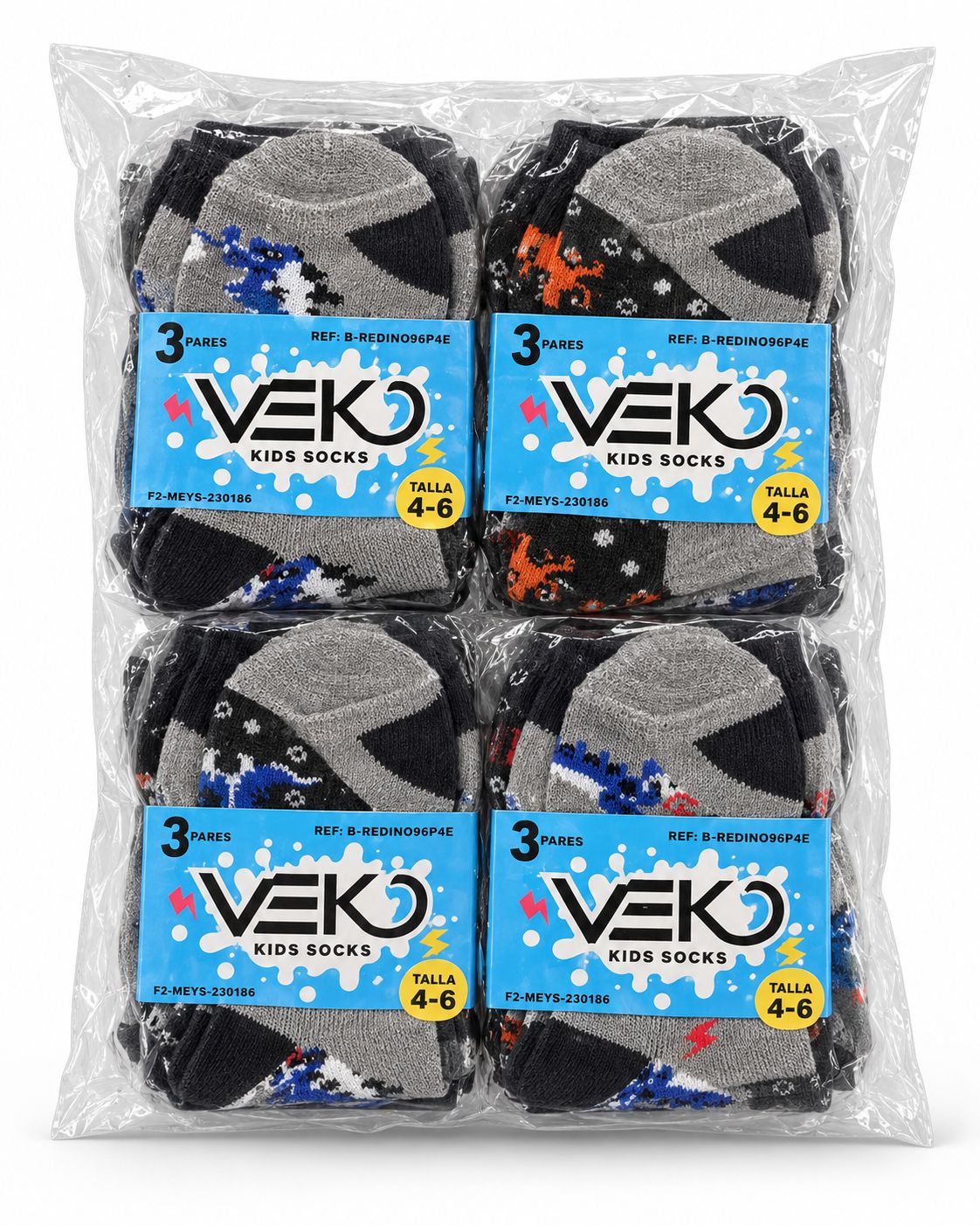 Dozen Kids Socks Size 4-6 {F2MEDSZ301B46}