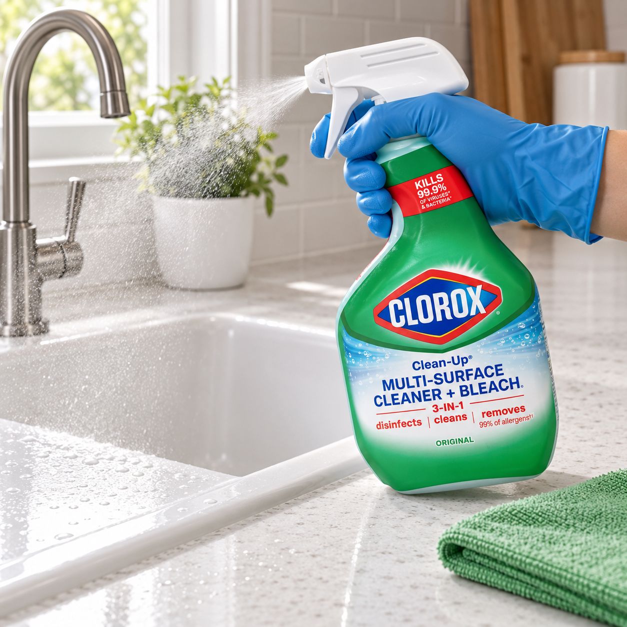 Clorox Multi Surface Cleaner + Bleach 3in1 (9/cs)