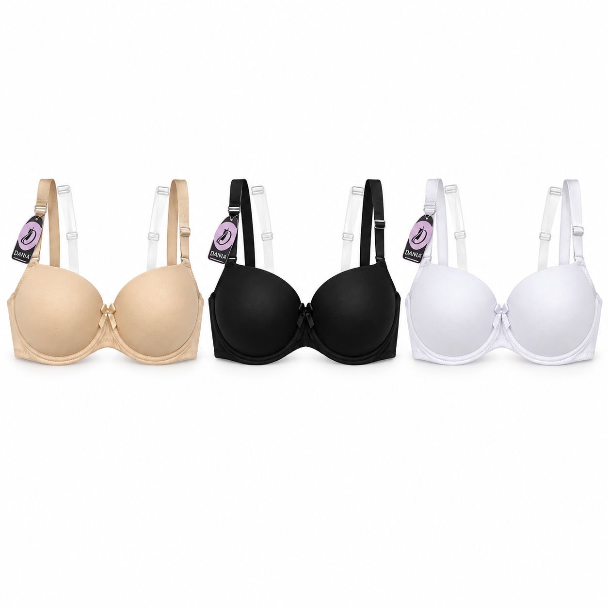 12 Pack Women’s Bra – Cup C, Sizes 36–42 {E7BRAYAN118C}