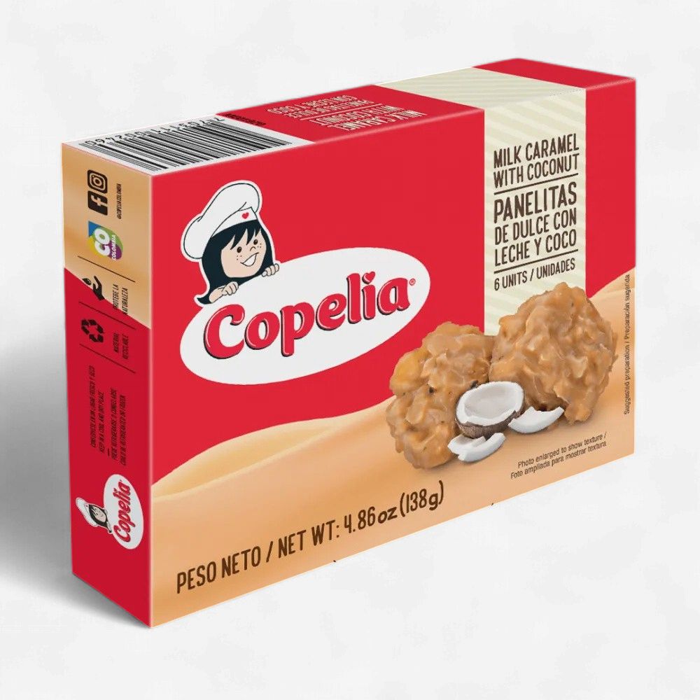 Copelia Milk Caramel with Coconut (24/cs)