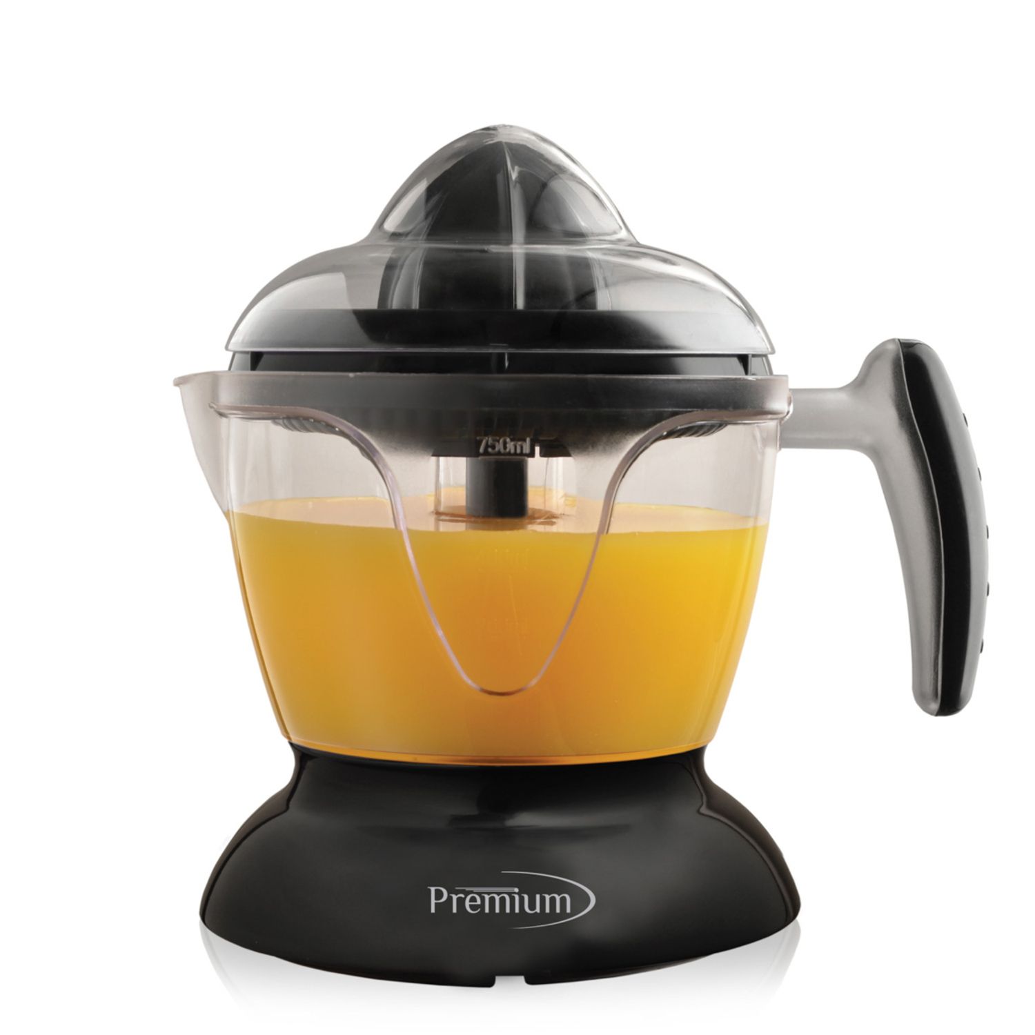 Premium Citrus Juicer 750ml Black (12/cs)