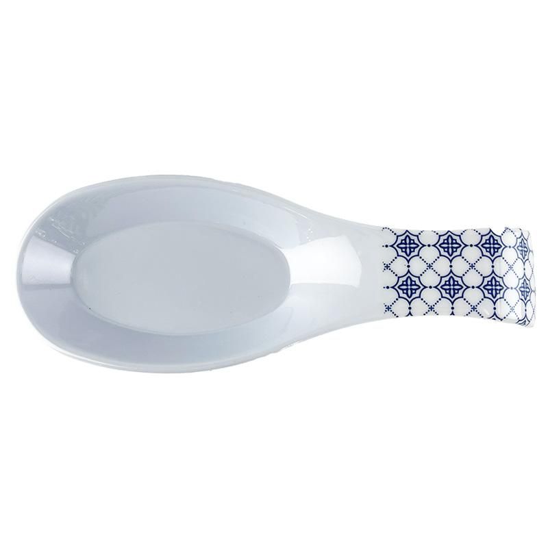 10" Diamond Marina Melamine Spoon Rest