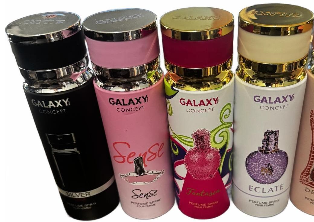 Spray Corporal Galaxy Assorted Fragances (12/cs)