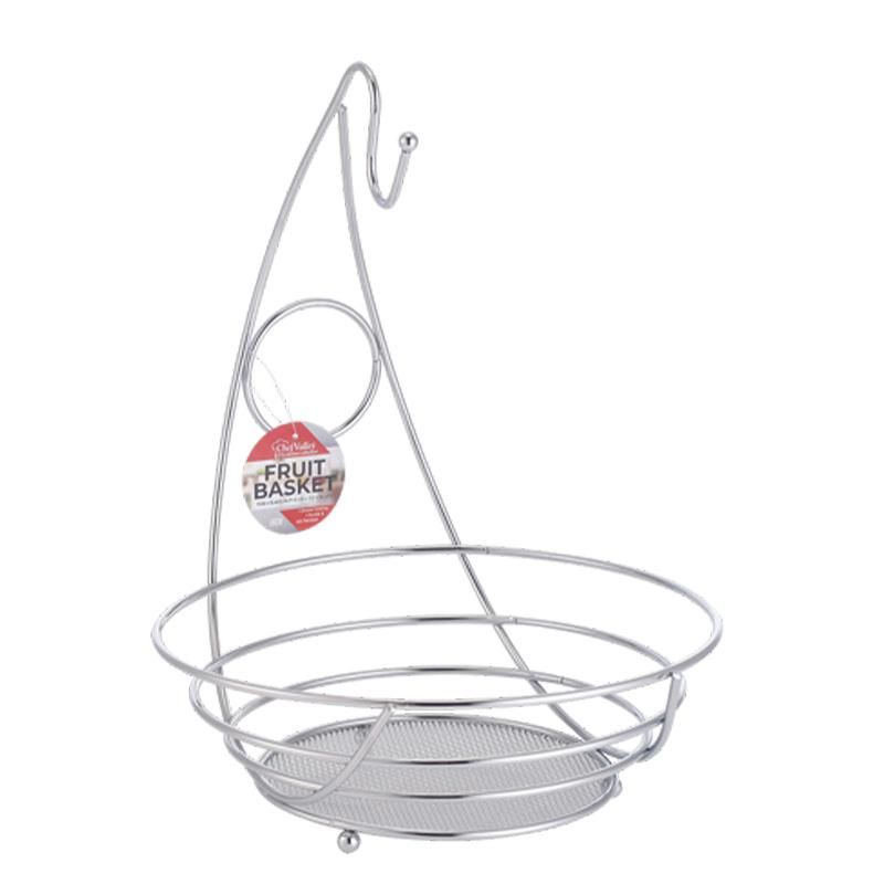 CHROME FINISHING FRUIT BASKET - 8