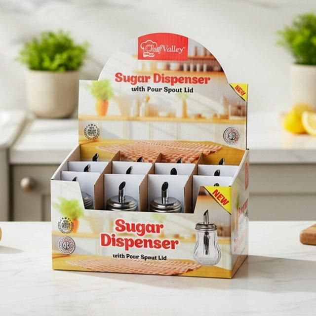 200Ml Glass Sugar Jar (48/cs)