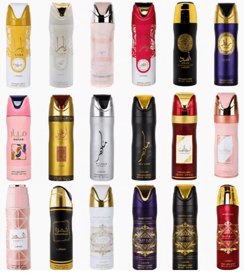 Spray Corporal Lattafa Assorted Fragances (12/cs)
