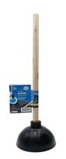 Two Layers Double Plunger W/Wooden Handle (24/cs)