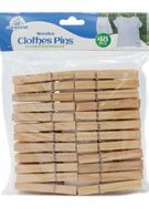 48pk Wooden Cloth Pins (48/cs)