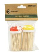 2Pk 200ct. Toothpick Shakers (48/cs) 2Pk 200ct. Toothpick Shakers (48/cs)