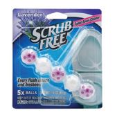 5pk 1.6oz Scrub Free Toilet Bowl Cleaner - Lavender (12/cs)