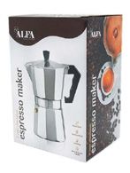 9 Cup Aluminum Coffee Maker (12/cs)