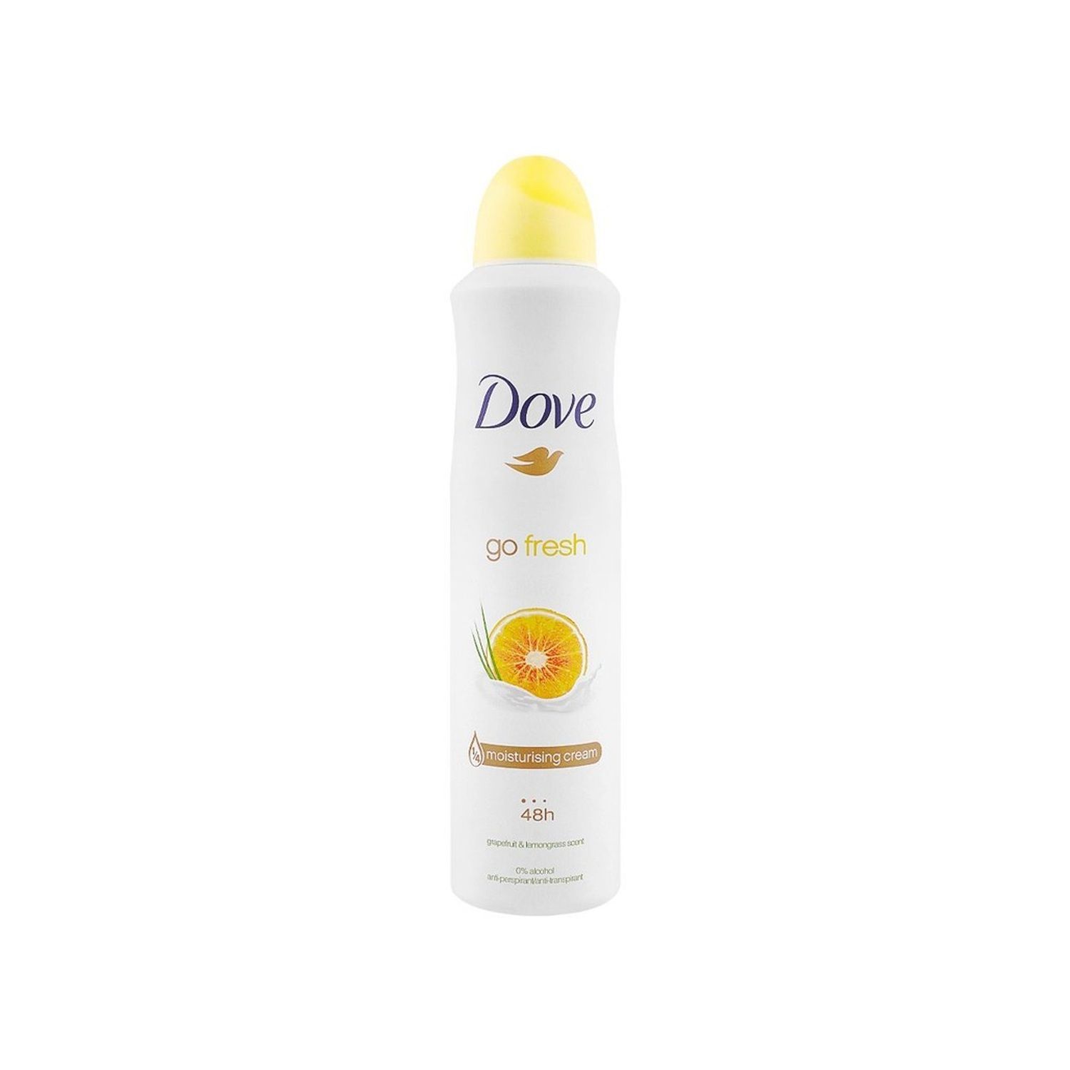 250ml Dove Body Spray- Grapefruit &amp; Lemongrass (24/cs)