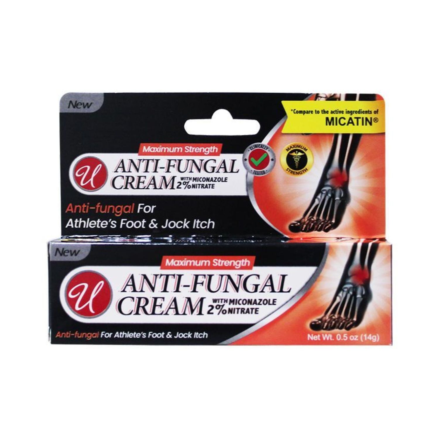 0.5oz Antifungal Miconazole Nitrate Cream {86070} (24/cs)