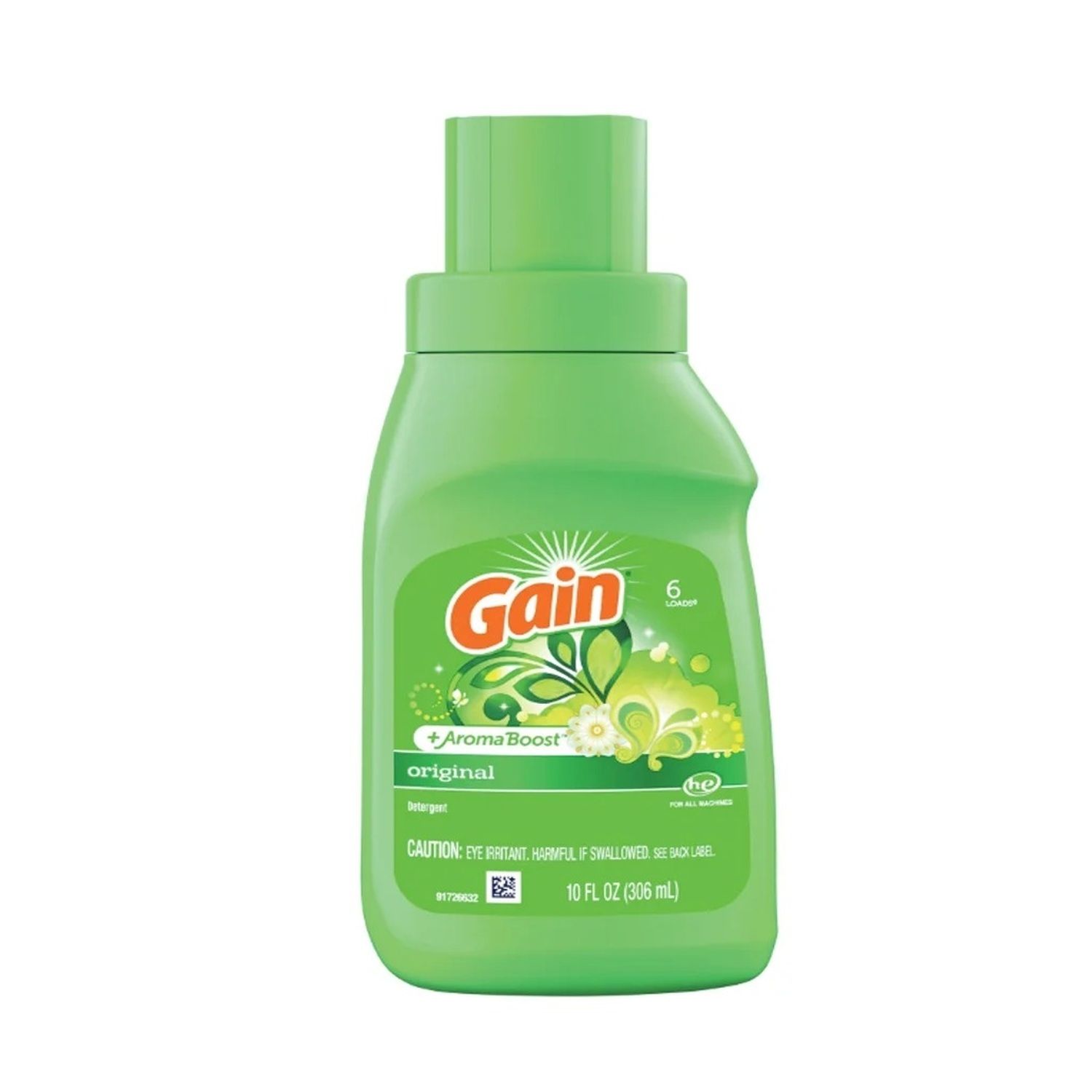 10oz Gain Laundry Detergent Original - (12/cs) 10oz Gain Laundry Detergent Original - (12/cs)