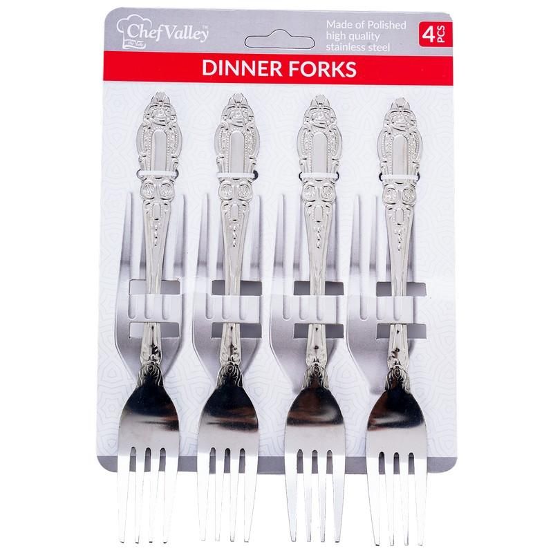 4 Pcs Dinner Fork Set {PK80027N} (72/cs)