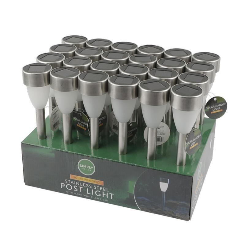 2.17 X 14.57 Inch Solar Garden Lght {CH22234} (24/cs)
