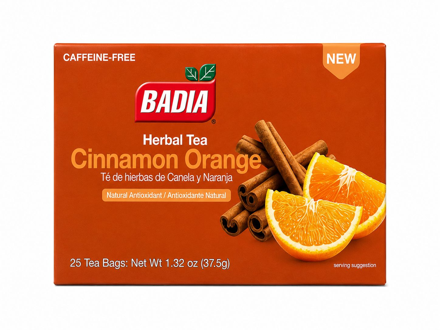 25 Bags Cinnamon Orange Herbal Tea (10/cs)